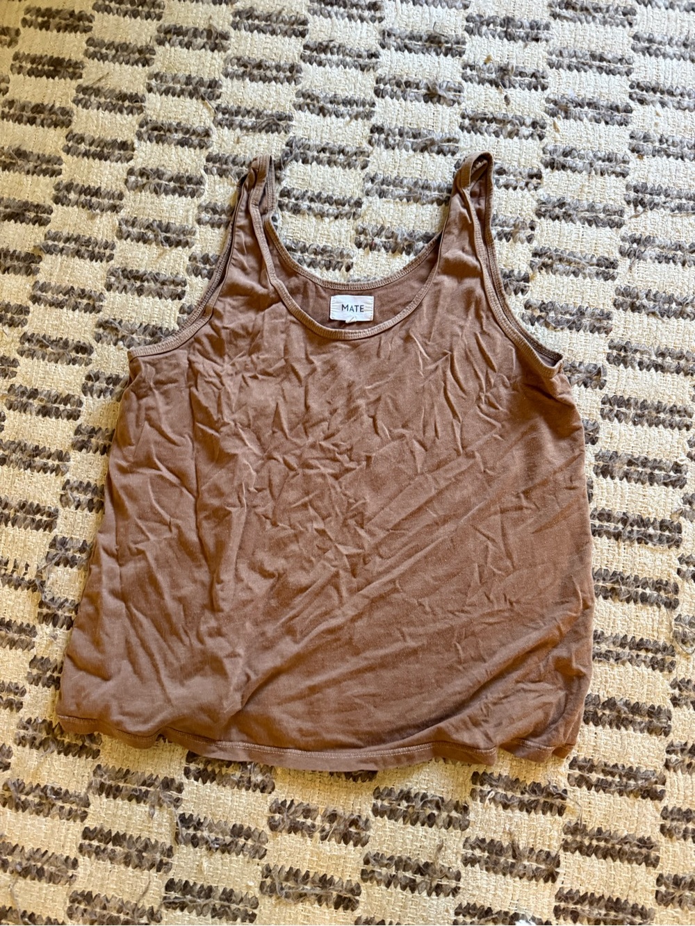 MATE the Label Chocolate Brown Tank Top